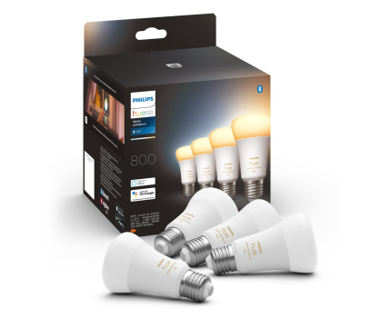 Inteligentne oświetlenie Philips Hue White ambiance Inteligentna Żarówka 4xE27 800lm 8719514328280